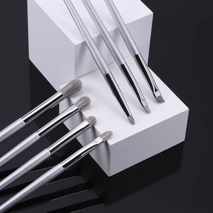 12PCS Makeup Brushes Kit Professional Natural Goat Hair Foundation Powder Contour Eyeshadow Lip Make Up Tools For Women